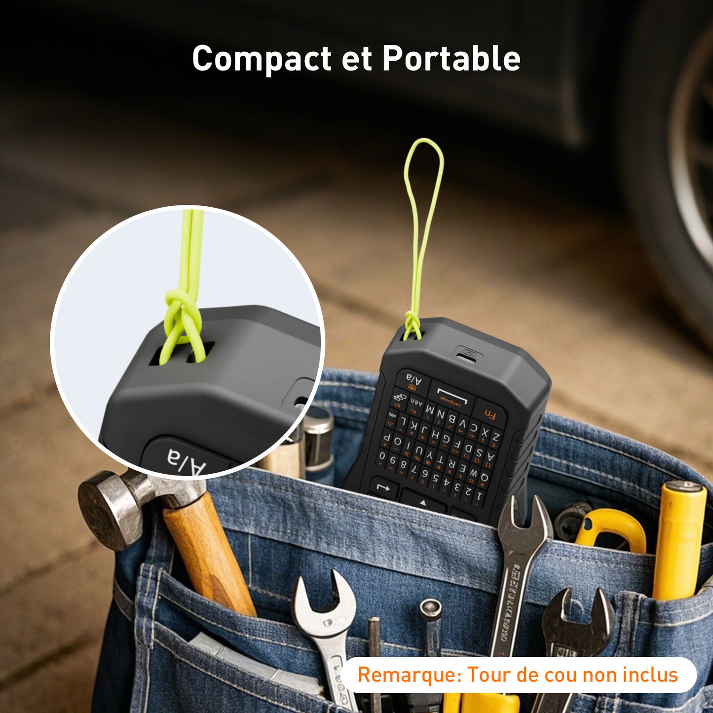 SUPVAN G15M Mini Étiqueteuse Industrielle Portable Rechargeable, inclut Étiquettes Autocollantes Blanches, Résistante aux UV, pour l'extérieur, l'industrie, l'électricien et l'usine