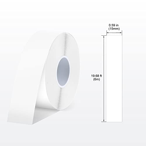 SUPVAN E10 Fixed Sized Type Label Tape for E10 Label Maker