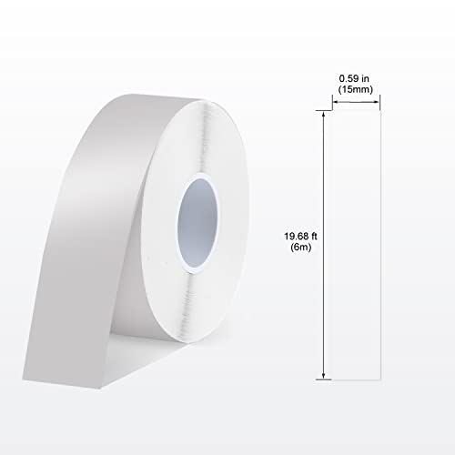 SUPVAN E10 Fixed Sized Type Label Tape for E10 Label Maker
