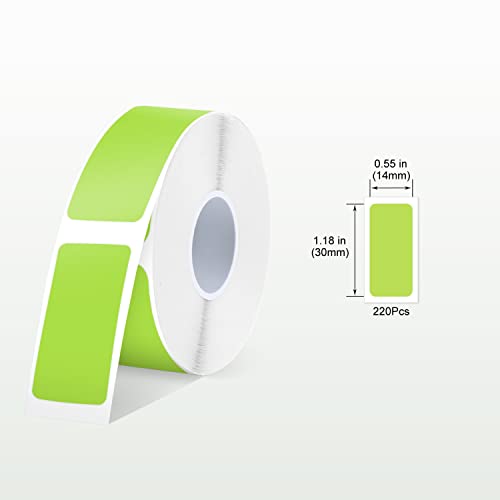SUPVAN E10 Fixed Sized Type Label Tape for E10 Label Maker