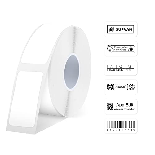 SUPVAN E10 Continuous Label Maker Label Tape Printer Paper