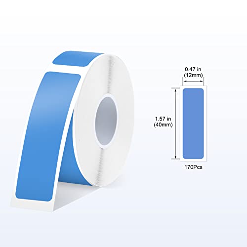 SUPVAN E10 Fixed Sized Type Label Tape for E10 Label Maker